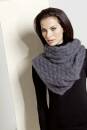 Strickset Rundschal Lang Yarns MOHAIR LUXE LAMÉ mit Anleitung in garnwelt-Box ca 150 x 24 cm