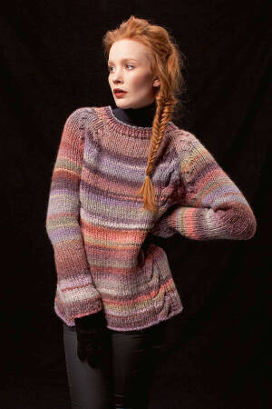 Strickset Pullover mit Anleitung in garnwelt-Box