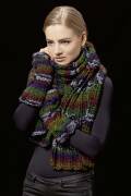Strickset Schal mit Anleitung in garnwelt-Box ca 27 x 160 cm
