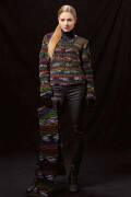 Strickset Schal mit Anleitung in garnwelt-Box ca 20 x 160 cm
