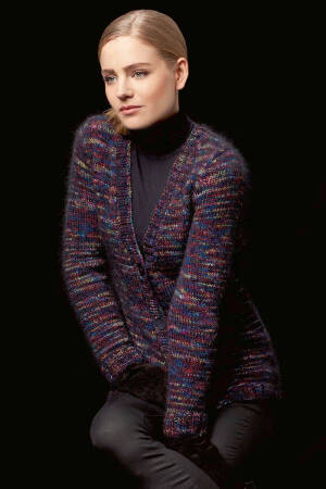 Strickset Jacke mit Anleitung in garnwelt-Box