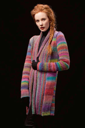 Strickset Jacke mit Anleitung in garnwelt-Box S
