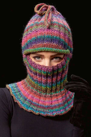 Strickset Mützenschal mit Anleitung in garnwelt-Box