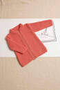 Knitting set Coat with zipper  with knitting instructions in garnwelt box
