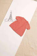 Knitting set Wrap around cardigan  with knitting instructions in garnwelt box