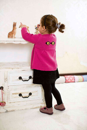 Knitting set Coat MERINO 120 with knitting instructions in garnwelt box in size 92-98