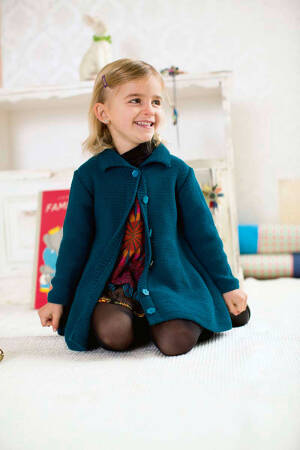 Knitting set Coat MERINO 120 with knitting instructions in garnwelt box