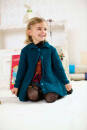 Knitting set Coat MERINO 120 with knitting instructions in garnwelt box in size 92-98