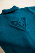 Knitting set Coat MERINO 120 with knitting instructions in garnwelt box in size 104