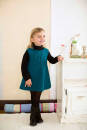 Knitting set Dress MERINO 120 with knitting instructions in garnwelt box in size 104
