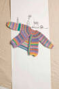 Strickset Jacke Lang Yarns MILLE COLORI BABY mit Anleitung in garnwelt-Box