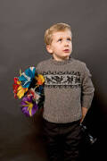 Strickset Pullover Lang Yarns YAK mit Anleitung in garnwelt-Box 104