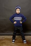 Strickset Pullover Lang Yarns MERINO  mit Anleitung in...