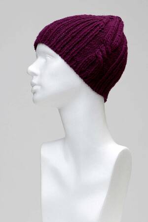 Knitting set Cap CASHMERE CLASSIC with knitting instructions in garnwelt box in size one size