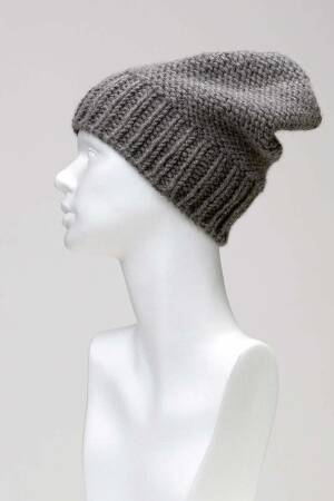 Strickset Mütze Lang Yarns CASHMERE BIG mit Anleitung in garnwelt-Box one size