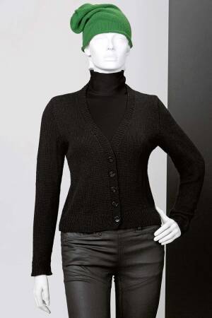 Strickset Cardigan Lang Yarns CASHMERE PREMIUM mit Anleitung in garnwelt-Box S