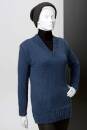Strickset Pullover mit V-Ausschnitt Lang Yarns CASHMERE BIG mit Anleitung in garnwelt-Box S