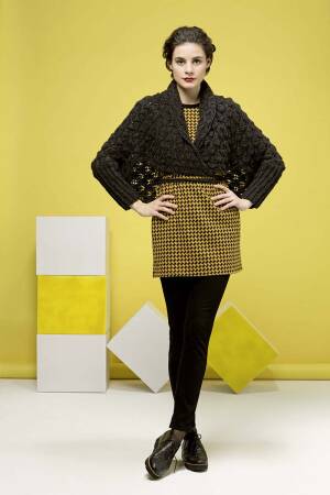 Strickset Jacke Lang Yarns MALOU LIGHT mit Anleitung in garnwelt-Box S-M
