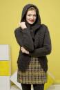 Knitting set Cardigan  with knitting instructions in garnwelt box in size M
