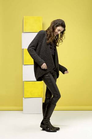 Strickset Jacke Lang Yarns NOVENA mit Anleitung in garnwelt-Box S