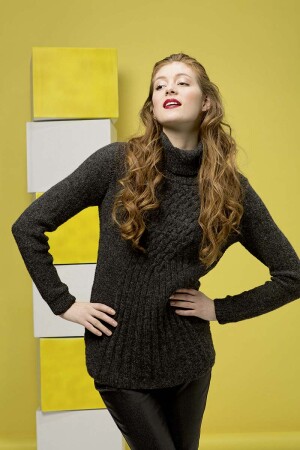 Strickset Pullover Lang Yarns MERINO  COLOR mit Anleitung in garnwelt-Box XL