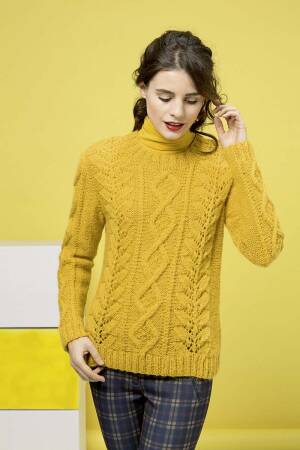 Strickset Pullover mit Anleitung in garnwelt-Box S