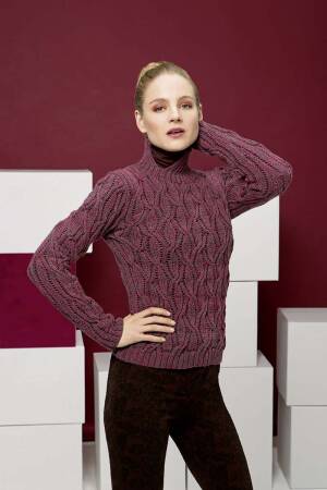 Strickset Pullover mit Anleitung in garnwelt-Box