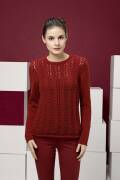 Knitting set Pullover  with knitting instructions in...
