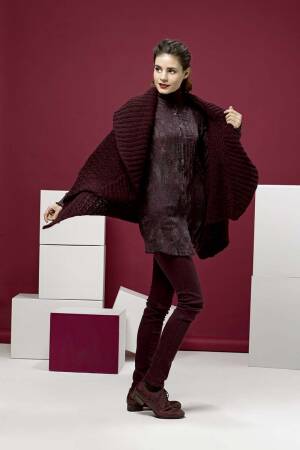 Strickset Jacke Lang Yarns MALOU LIGHT mit Anleitung in garnwelt-Box S-M