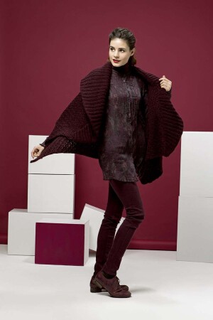 Strickset Jacke Lang Yarns MALOU LIGHT mit Anleitung in garnwelt-Box L