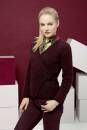 Strickset Wickeljacke Lang Yarns MALOU LIGHT mit Anleitung in garnwelt-Box