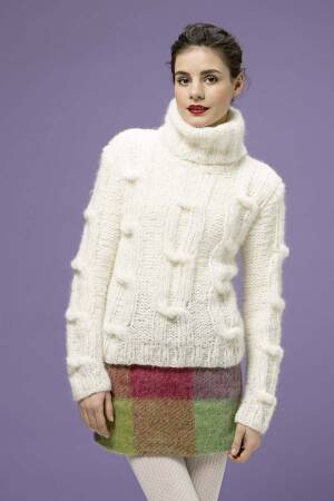 Strickset Pullover mit Anleitung in garnwelt-Box