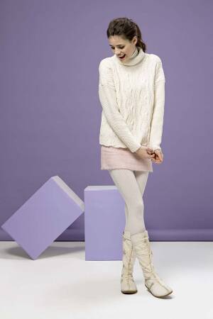Knitting set Pullover  with knitting instructions in garnwelt box