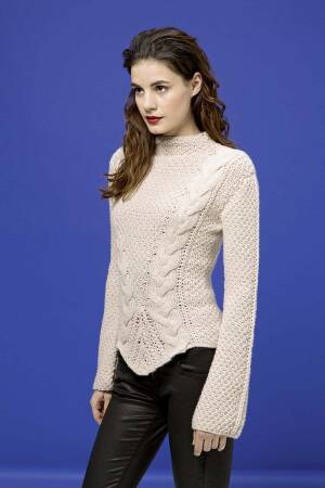 Strickset Pullover Lang Yarns CASHMERE CLASSIC mit Anleitung in garnwelt-Box S