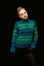 Strickset Pullover mit Rhombe mit Anleitung in garnwelt-Box S