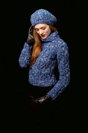 Strickset Häkelmütze mit Anleitung in garnwelt-Box