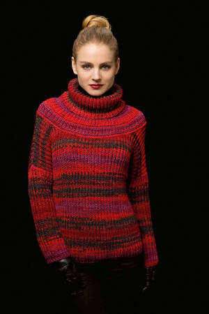 Strickset Pullover mit Anleitung in garnwelt-Box S