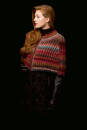 Strickset Poncho mit Anleitung in garnwelt-Box