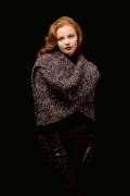 Knitting set Triangle shawl  with knitting instructions in garnwelt box