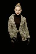 Knitting set Cardigan  with knitting instructions in garnwelt box in size S