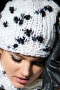 Knitting set Beanie  with knitting instructions in garnwelt box in size DG