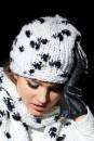 Knitting set Beanie  with knitting instructions in garnwelt box in size DG