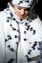 Strickset Schal mit Anleitung in garnwelt-Box