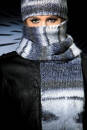 Knitting set Shawl  with knitting instructions in garnwelt box
