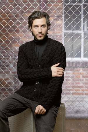 Strickset Jacke mit Anleitung in garnwelt-Box S