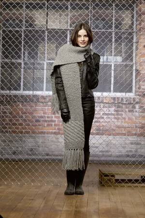 Strickset Schal mit Anleitung in garnwelt-Box
