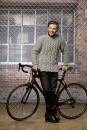 Strickset Zopfpullover mit Anleitung in garnwelt-Box S