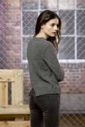 Strickset Pullover Lang Yarns NOVENA mit Anleitung in garnwelt-Box M