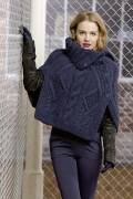 Strickset Poncho Lang Yarns MALOU mit Anleitung in...