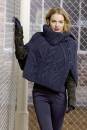 Strickset Poncho Lang Yarns MALOU mit Anleitung in garnwelt-Box S-M